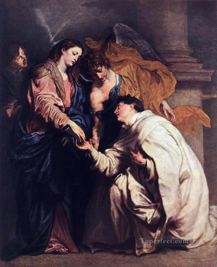 Blessed Joseph Hermann Baroque court painter Anthony van Dyck Oil Paintings